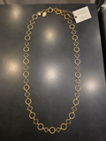 Creations by Georgianna Gold Geometric Link Necklace