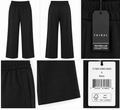 TRIBAL Black Pull-On Wide-Leg Pants
