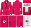 Joseph Ribkoff Fuchsia Tailored Blazer