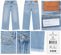 Blue Sky Sophia Light-Wash Straight-Leg Jeans