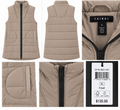 TRIBAL Fossil Quilted Long Vest