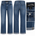 Joseph Ribkoff Medium Blue Classic Crop Jeans